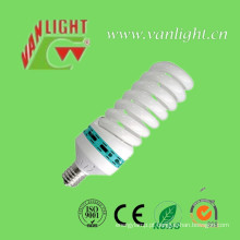 T6 105W CFL espiral completa luzes alta potência